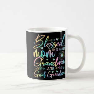 Man nennt sie Mama Oma und große Oma-Blume Kaffeetasse