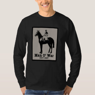 MAN O' KRIEG Vintages Rennpferd T-Shirt