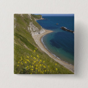 Man o War Bay, Jurassic Coast, Lulworth, Dorset, Button