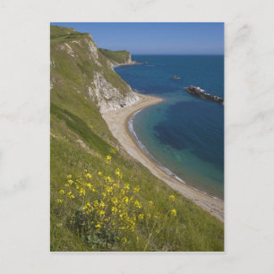 Man o War Bay, Jurassic Coast, Lulworth, Dorset, Postkarte
