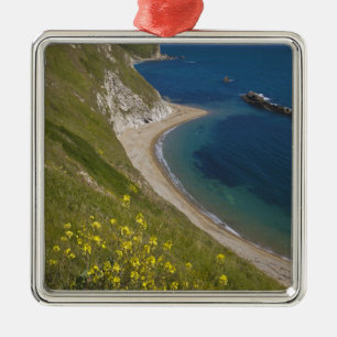 Man o War Bay, Jurassische Küste, Lulworth, Dorset Ornament Aus Metall
