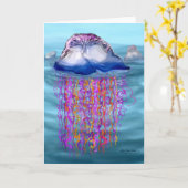 Man-o-war Karte (Gelbe Blume)