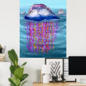 Man-o-war Poster (Heimbüro)