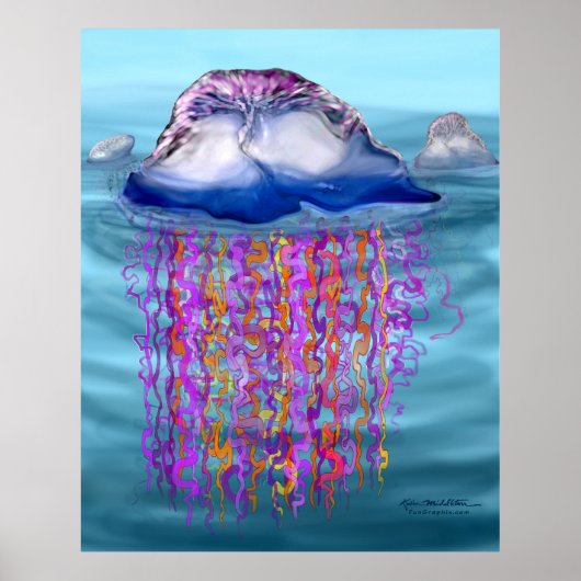 Man-o-war Poster (Vorne)