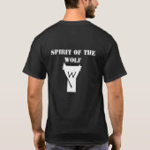 Man of Faith ...Spirit of The Wolf SHIRT (Rückseite)
