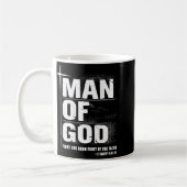 Man Of God Christian Dad Bible Verse Timothy 6 11 Kaffeetasse (Links)