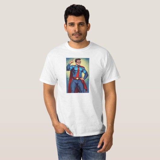 "Man of Steel Vibes" T-Shirt (Vorne ganz)