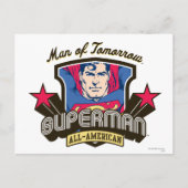 Man of Tomorrow Postkarte (Vorderseite)