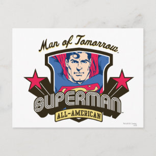 Man of Tomorrow Postkarte