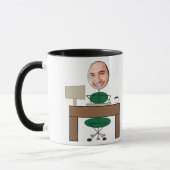 Man Office Picstickle Tasse (Links)