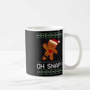 Man Oh schläfst Weihnachtskeks Kaffeetasse