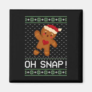 Man Oh schläfst Weihnachtskeks Magnet