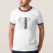 Man ok-Hemd T-Shirt (Vorderseite)