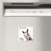 Man Plans Horse Laughs Magnet (In Situ (Geschirrspüler))