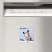 Man Plans Horse Laughs Magnet (In Situ (Geschirrspüler))
