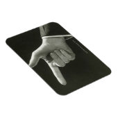 Man Pointing Magnet (Rechte Seite)