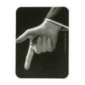 Man Pointing Magnet (Vertikal)