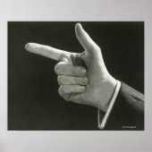 Man Pointing Poster (Vorne)