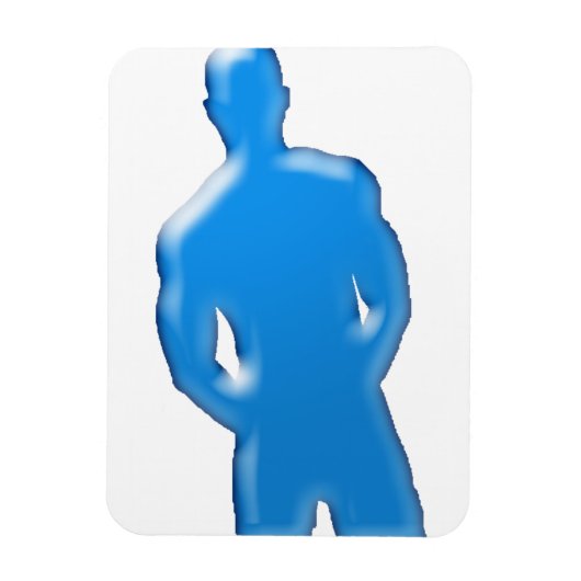 Man Posing Magnet (Vertikal)