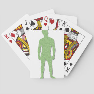 Man Posing Spielkarten