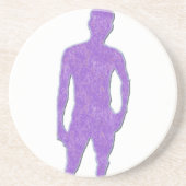 Man Posing Untersetzer (Vorne)