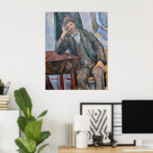 Man Rauch a Pipe - Paul Cezanne - c1893 Poster (Heimbüro)