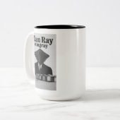 "Man Ray Stingray" Zweifarbige Tasse (Vorderseite Links)