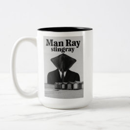 "Man Ray Stingray" Zweifarbige Tasse