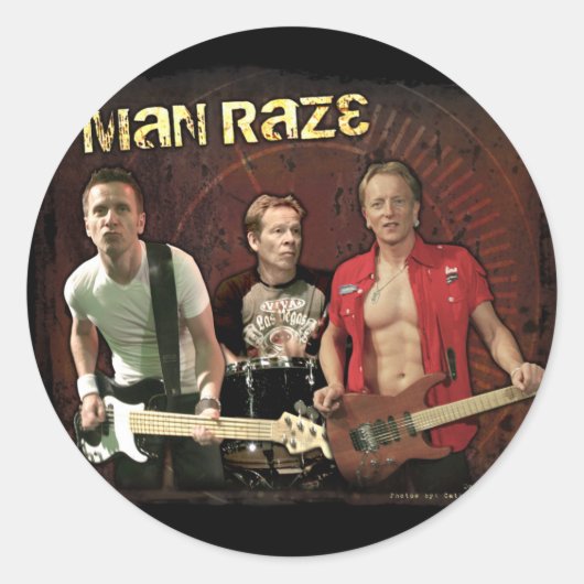Man Raze Group Sticker (Vorderseite)