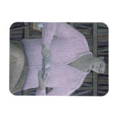 Man Reading 1998 Magnet (Horizontal)