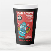Man Robot the Perfect Man Milchtasse (Vorderseite)