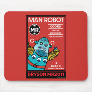 Man Robot the Perfect Man Mousepad