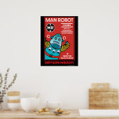 Man Robot the Perfect Man Poster (Küche)