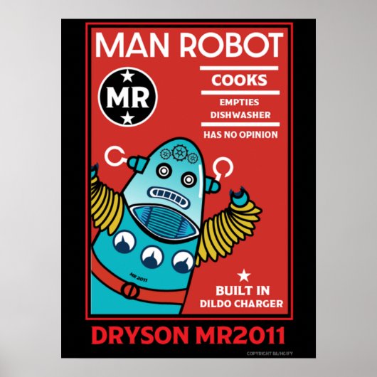 Man Robot the Perfect Man Poster (Vorne)