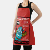 Man Robot the Perfect Man Schürze (InSitu)