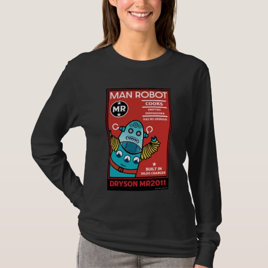 Man Robot the Perfect Man T - Shirt (Vorderseite)