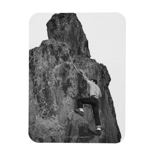 Man Rock Climbing Magnet (Vertikal)