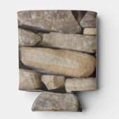 Man rockt Stone Wall Stacks Custom Text Dosenkühler (Rückseite)