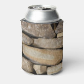 Man rockt Stone Wall Stacks Custom Text Dosenkühler (Kanne Rückseite)