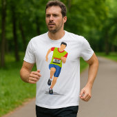 Man Running Mens T - Shirt