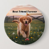 Man’s Best Friend Pin Button (Vorderseite)