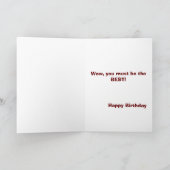 Man sagt, dass man mit dem Alter nur besser wird. Karte (Innenseite)