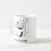 Man sagt "Käse", wenn man eine Blitzerkamera vorbe Kaffeetasse (Vorderseite Links)