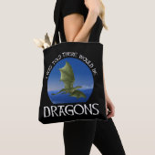 Man sagte mir, es würden Drachen geben Tasche (Von Nahem)