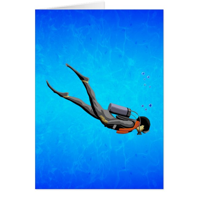 Man SCUBA Diving (Vorne)