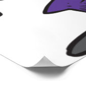 Man spielt ein französisches Horn Poster (Ecke)