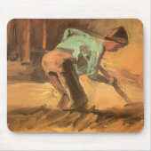 Man Stooph mit Stick oder Spade, Vincent van Gogh Mousepad (Vorne)