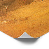 Man Stooph mit Stick oder Spade, Vincent van Gogh Poster (Ecke)