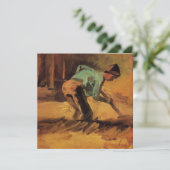 Man Stooping mit Stick, Spade von Vincent van Gogh (Stehend Vorderseite)