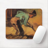 Man Stooping mit Stick, Spade von Vincent van Gogh Mousepad (Mit Mouse)